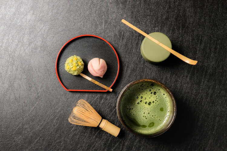 抹茶と和菓子